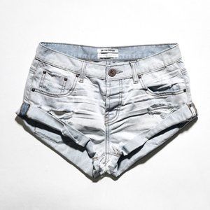 NWT One Teaspoon Hampton Bandit Denim Shorts